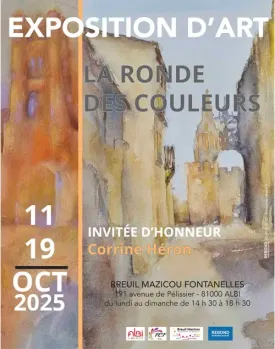 Exposition d'art : la ronde des couleurs