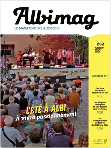 Couverture Albimag juillet/août 2023