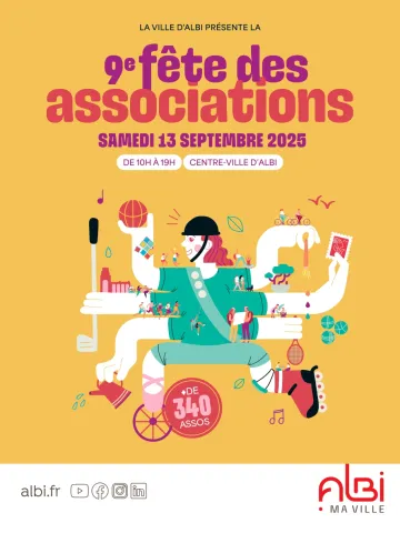9e Fête des associations samedi 13 septembre 2025