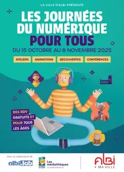 Couverture du programme des Journées du numérique pour tous 2025